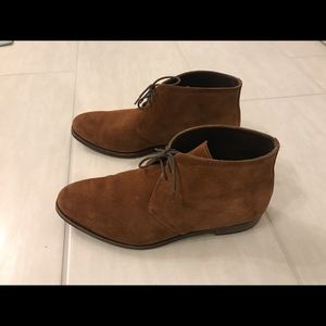 Meermin lined suede chukkas. Size US 10D